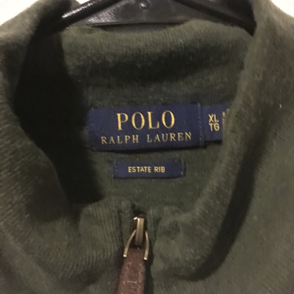 Dark green XL Polo very crisp multi color horse - Picture 2 of 3